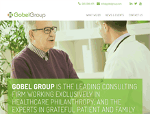 Tablet Screenshot of gobelgroup.com